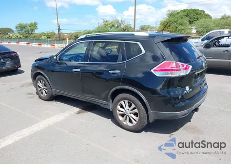 2015 Nissan Rogue Sv из США, поврежденный, VIN KNMAT2MV9FP584945